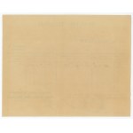 Polish National Loan Fund, certificate of purchase of securities, 1917