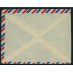 Letter envelope with PWJS stamps, 1976