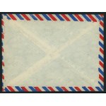 Letter envelope with PWJS stamps, 1974