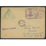 Letter envelope with PWJS stamps, 1978