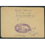 Letter envelope with PWJS stamps, 1978