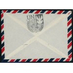 Letter envelope with PWJS stamps, 1978