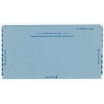 Letter envelope with The Yellow Fleet stamp