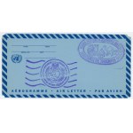 Letter envelope with PWJS stamps, 1974