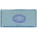 Letter envelope with PWJS stamps, 1974
