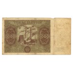 1 000 zlotých 1947, série D, G, sada 2 kusů