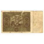 1 000 zlotých 1947, série D, G, sada 2 kusů