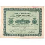 "Agrochemistry" Factory of Artificial Fertilizers and Other Chemical Processes, collective action 12,500 Polish marks (25 x 500 mkp) 1922