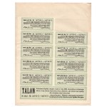 "Agrochemistry" Factory of Artificial Fertilizers and Other Chemical Processes, collective action 12,500 Polish marks (25 x 500 mkp) 1922