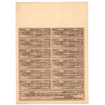 Polskie Fabryki Gięte Mebli "Thonet-Mundus" S.A., collective action 10,000 zlotys (100 x 100 zlotys) 1934