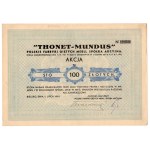 Polskie Fabryki Gięte Mebli "Thonet-Mundus" S.A., 100 zloty share 1934