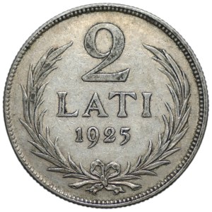 Łotwa, 2 łaty 1925