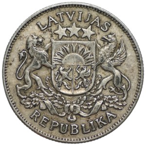 Łotwa, 2 łaty 1925
