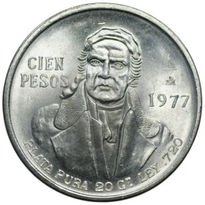 Meksyk, 100 peso 1977