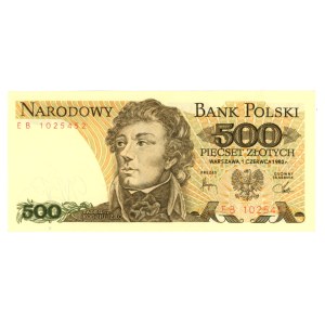 500 złotych 1982, seria EB