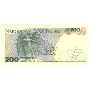 200 złotych 1988, seria EF