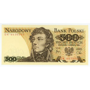 500 gold 1982, DK series