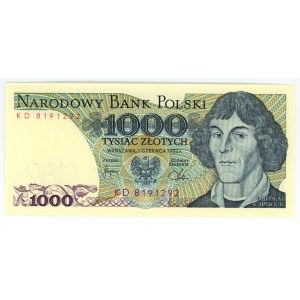 1,000 zloty 1982, KD series