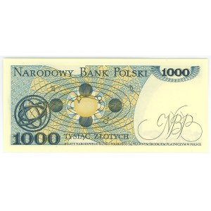 1,000 zloty 1982, KD series