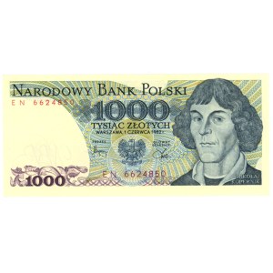 1,000 zloty 1982, EN series