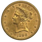 USA, $10 1898, Philiadelfia, Liberty Head