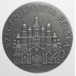 20 złotych 2001, Kolędnicy, NGC MS 70 ANTIQUED