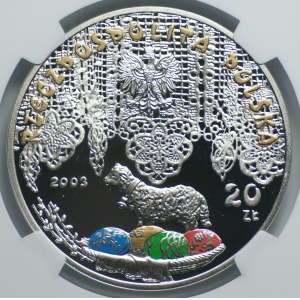 PLN 20, 2003, Midsummer Dyngus, NGC PF69 ULTRA CAMEO
