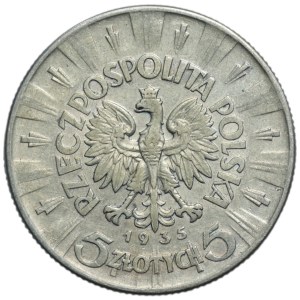 5 zlotých 1935, Józef Piłsudski