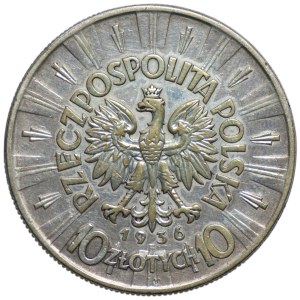 10 zloty 1936, Józef Piłsudski