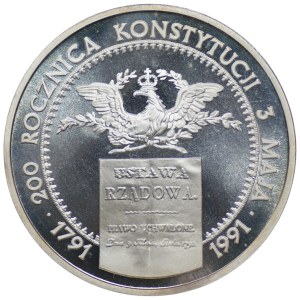 200 000 PLN 1991, 200. výročí Ústavy 3. května
