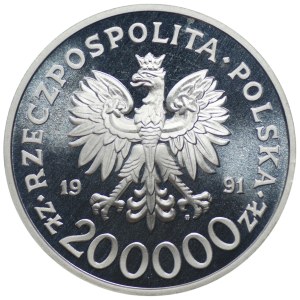 200 000 PLN 1991, 200. výročí Ústavy 3. května