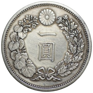 Japonia, 1 jen, 13 1880
