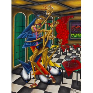 Robert Jadczak (b. 1960, Warsaw), Tango in the old orangery, 2025