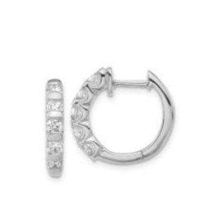 1.30 CT NATURAL DIAMOND GOLD EARRINGS - 839 NAT 18K