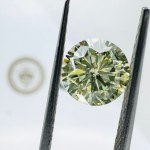 2.19 CT NATURAL POLISHED FANCY LIGHT GREEN DIAMOND - OW51101
