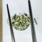 2.19 CT NATURAL POLISHED FANCY LIGHT GREEN DIAMOND - OW51101