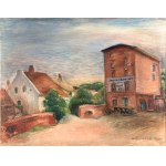 Wacław WĄSOWICZ (1891-1942), Młyn Zamkowy w Toruniu, 1930
