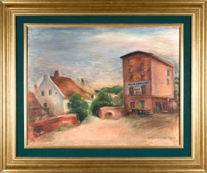 Wacław WĄSOWICZ (1891-1942), Młyn Zamkowy w Toruniu, 1930