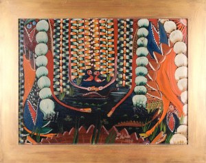 Ludwik HOLESZ (1921-1999), Kraina fantastyczna, 1986