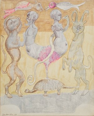 Jan LEBENSTEIN (1930-1999), Hermafrodyta, 1963