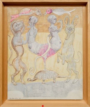 Jan LEBENSTEIN (1930-1999), Hermafrodyta, 1963