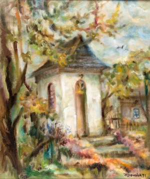 Kazimiera DREWNIOK (ur. 1937), Kapliczka przydrożna, 1991