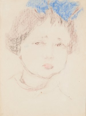 Otto AXER (1906-1983), Portret dziewczynki