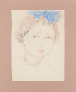 Otto AXER (1906-1983), Portret dziewczynki