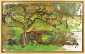 Zygmunt SCHRETER / SZRETER (1886-1977), W sadzie