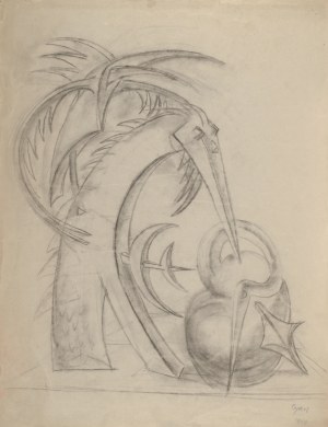 Zdzisław (CYAN) CYANKIEWICZ (1912-1981), Kompozycja, 1949
