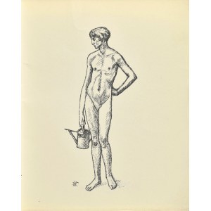 Wlastimil HOFMAN (1881-1970), Fragment from the triptych Vita Somnium Bervis, 1930