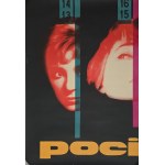 Poster for the film "Train," designed by Wojciech Zamecznik (1923-1967), 1959