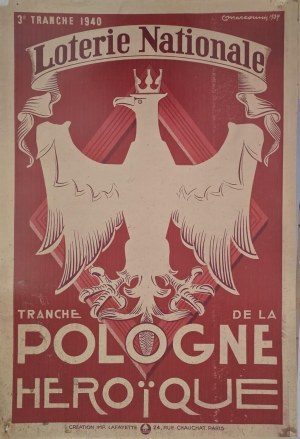Louis Marcoussis, Pologne Heroique / Plakat patriotyczny