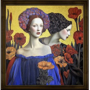 Grazyna Krzeminska, Filles et fleurs 1, 2026